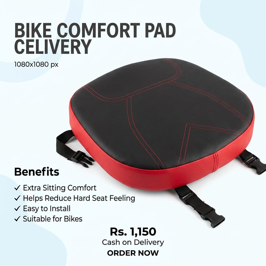 Comfortable Bike Seat Cushion